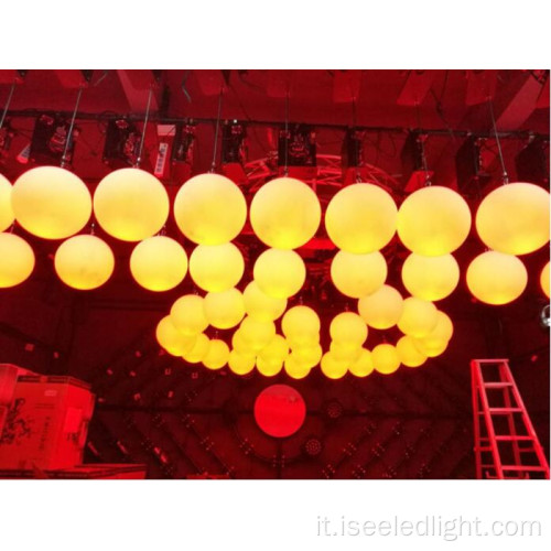 25cm DMX Lifting Led Ball per illuminazione scenica